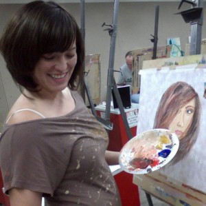 beginning painting