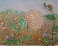 Thistle Garden by Robin Urton